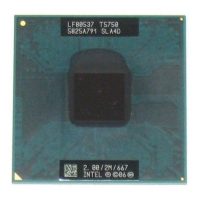 Procesador Intel Core 2 Duo T5750 2.0Ghz/ 2MB/ 667Mhz