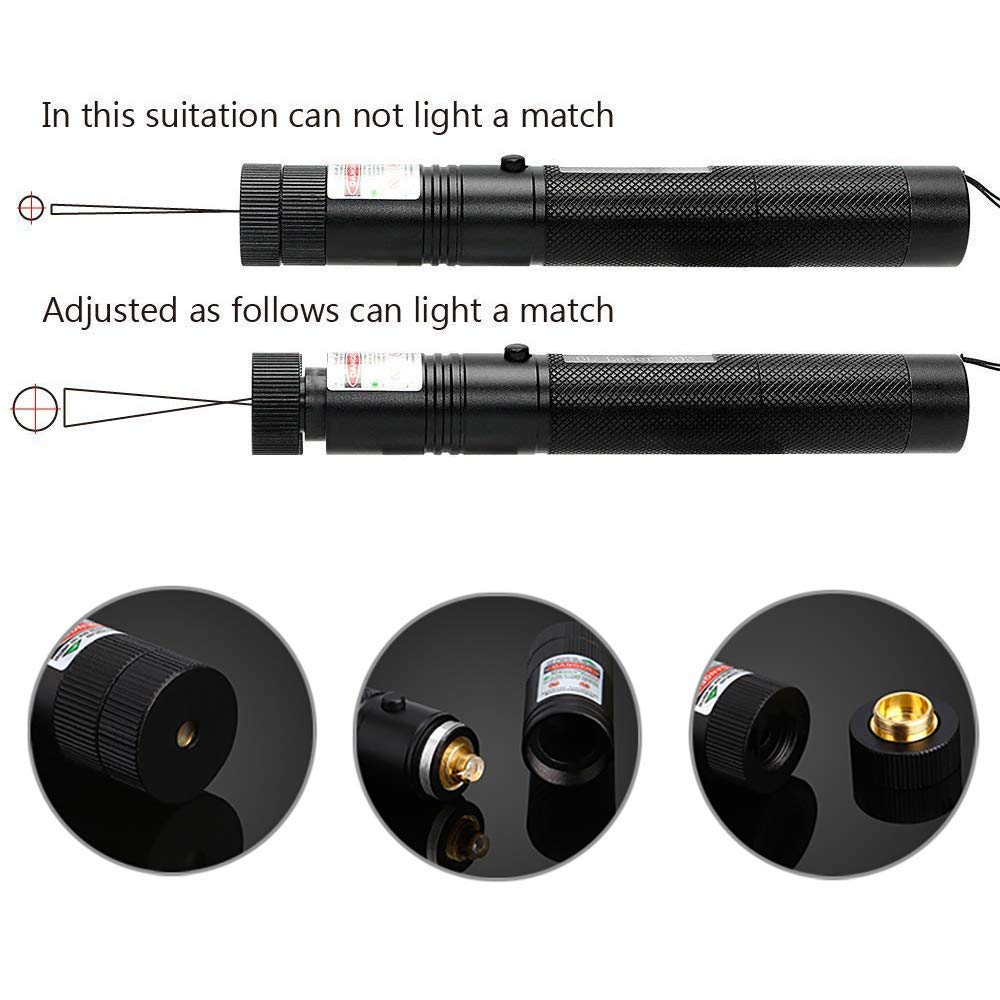ajustes puntero laser