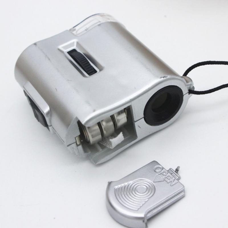 mini microscopio pilas
