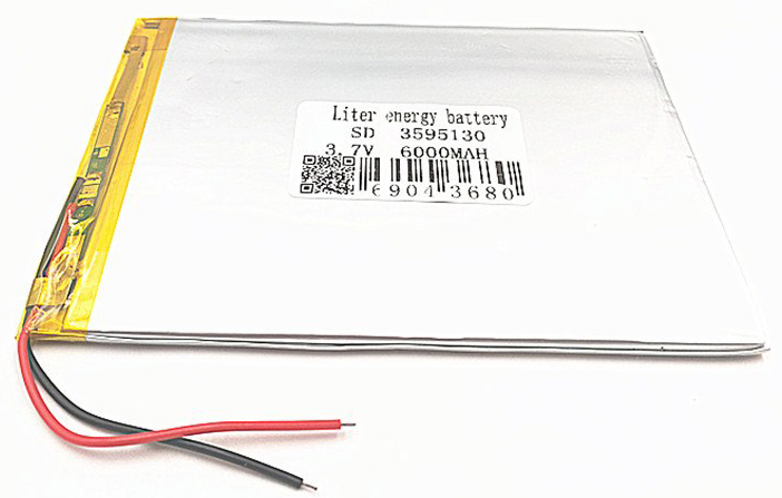 Batería polímero litio 6000mah