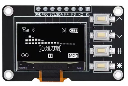 pantalla OLED IIC