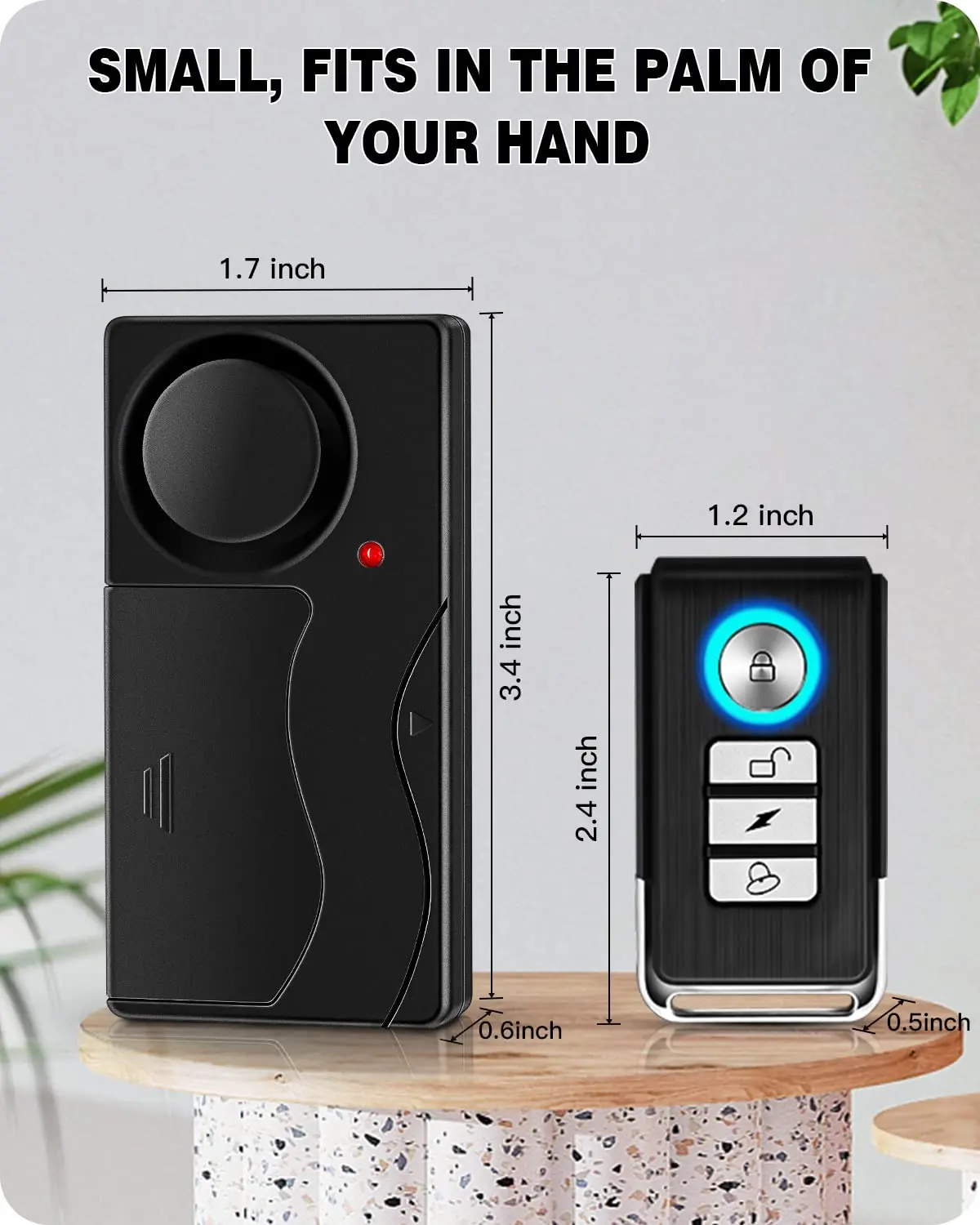 Alarma 110db medidas
